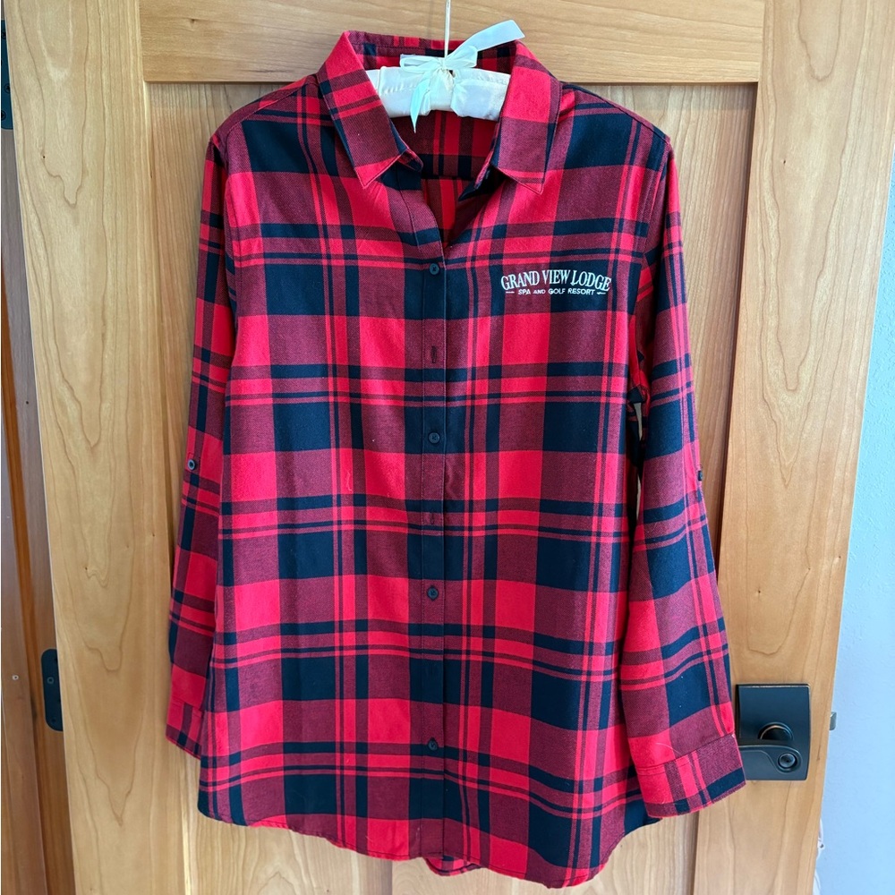 NWOT Buffalo Plaid Flannel Shirt M